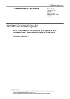 INFORME VISITA 2023 Subcomité para la Prevención de la Tortura y Otros Tratos o Penas Crueles, Inhumanos o Degradantes